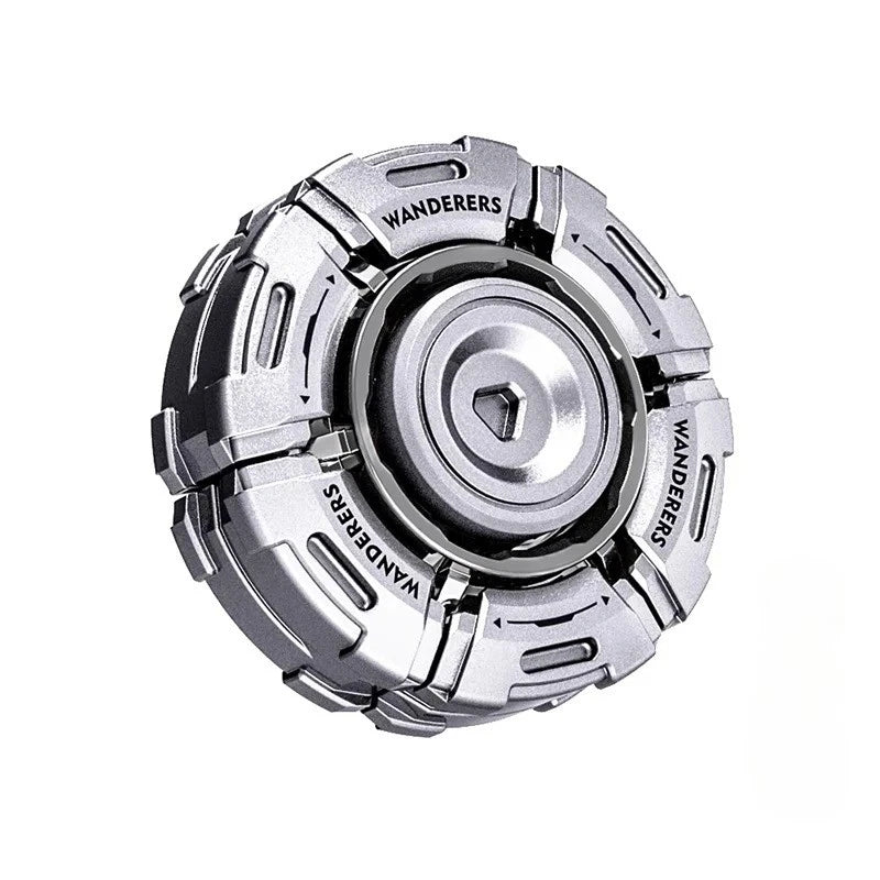 Wanderer EDC Metal Fidget Spinner Armor-Opening Decompression Toy 07FC0E-D4 - KOEEK