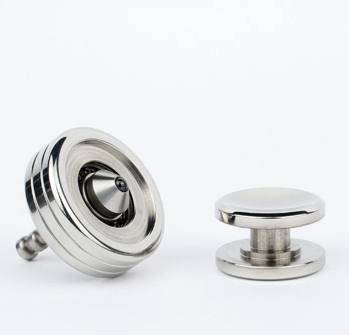 Stainless Steel Hand Twisting Spinning Top Toy Gyro Multi-function Gyroscope 07FC0E-D4 - KOEEK