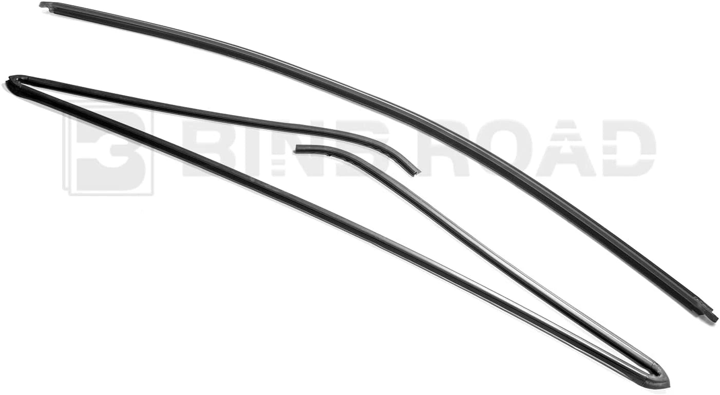 Rear Upper Lower Windshield Moulding Seal Set For BMW E60 545i 550i 525i 535i 07FC0E-D4 - KOEEK