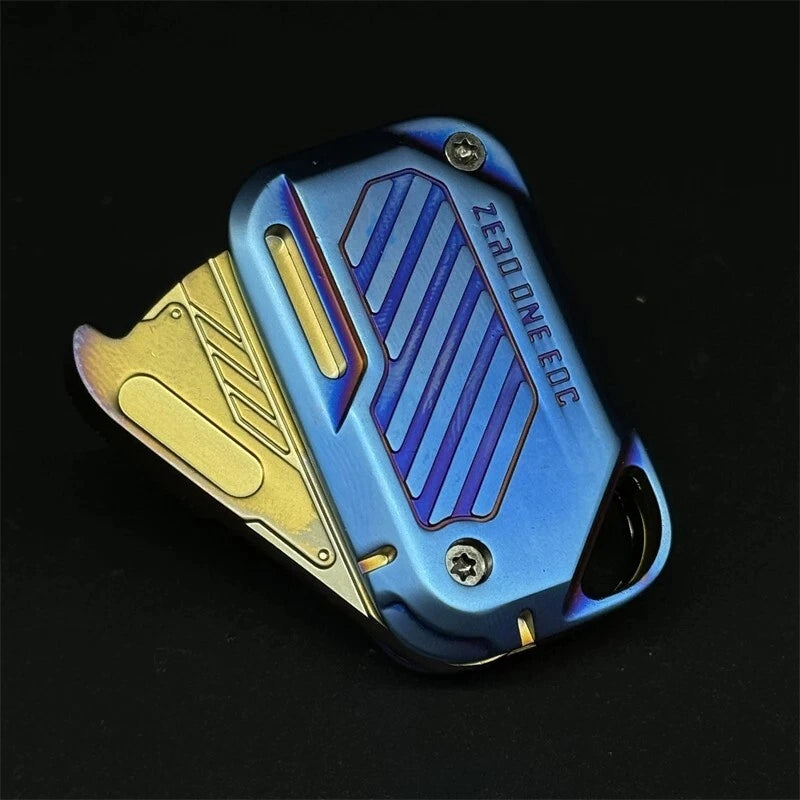 1PC EDC Novel Metal Swing Fidget Slider Fidget Toys Stress Relief Haptic Slider 07FC0E-D4 - KOEEK