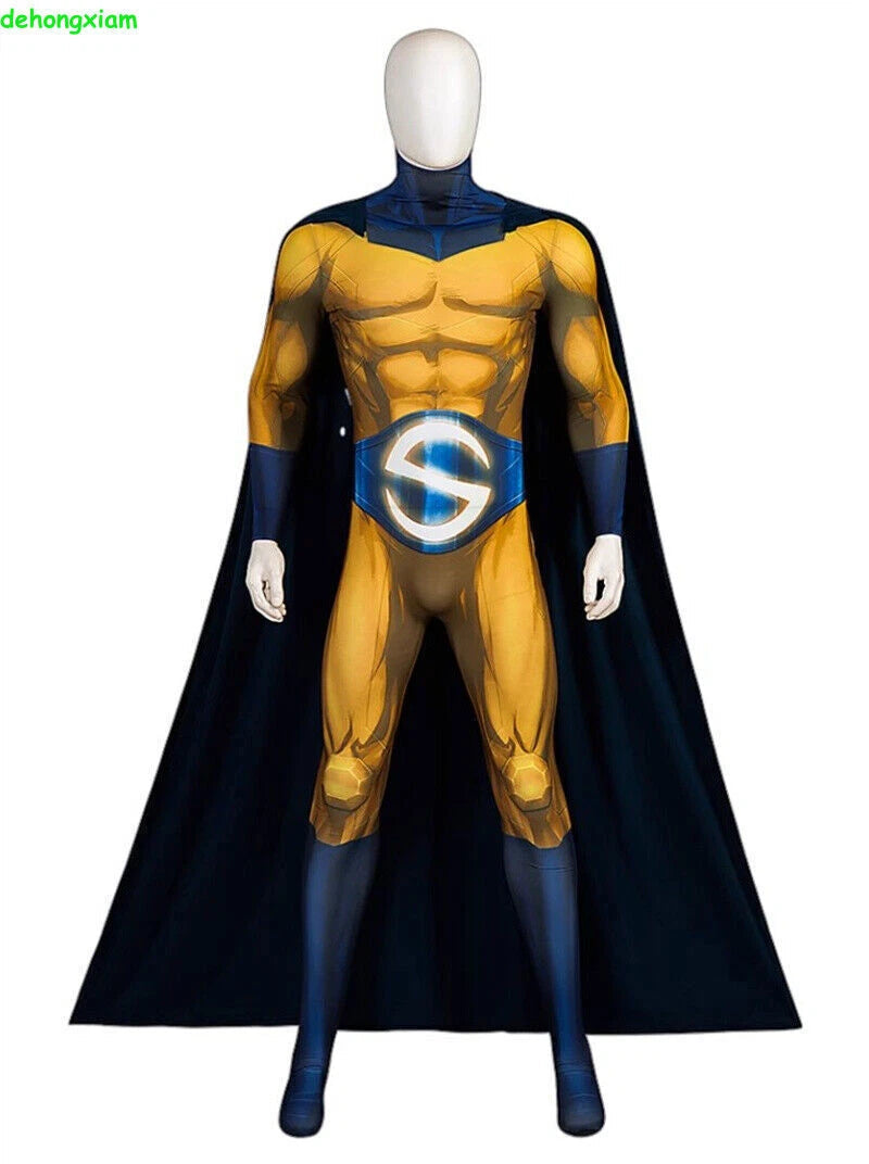 Marvel The Sentry Death Knight Cosplay Carnival Jumpsuit Suit Tights Halloween 07FC0E-D4 - KOEEK