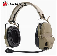 TAC-SKY Headset AMP Noise Cancelling Pickup digital signal ops core Military 07FC0E-D4 - KOEEK
