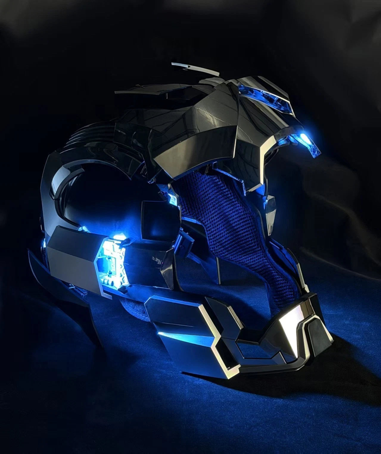 Iron Man Helmet MK17 1/1 Wearable Helmet English Voice-controlled Mask Transform 07FC0E-D4 - KOEEK
