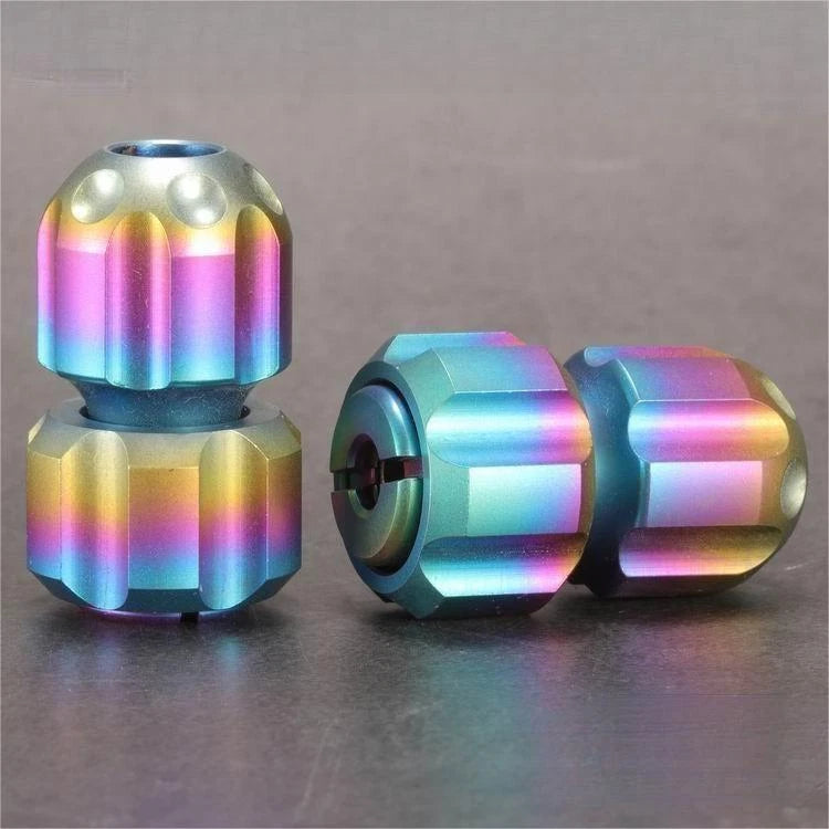 Titanium Knife Lanyard Bead Paracord Necklace Pendant Fidget Spinner EDC Gifts 07FC0E-D4 - KOEEK