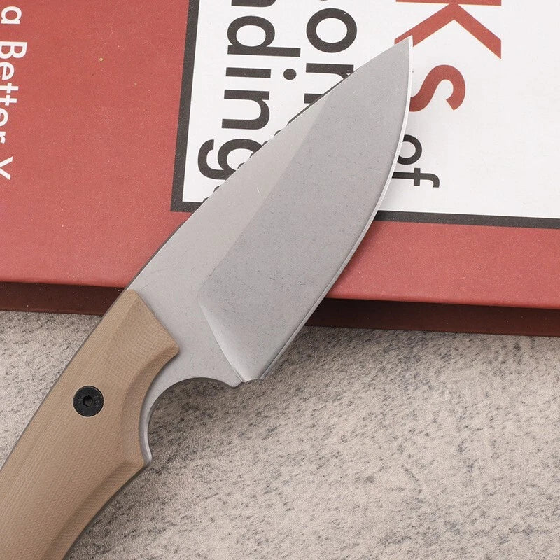 DC53 Steel Fixed Blade G10 Handle Full Tang Tactics Camping Hunting knife F2 07FC0E-D4 - KOEEK