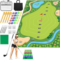 new Battle Golf Game Chipping Mat - 37pcs Sticky Pro Games Medium, Verde 07FC0E-D4 - KOEEK
