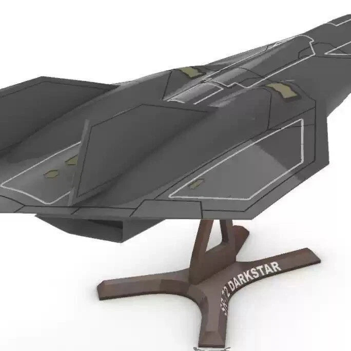 3D Printed 1/72 Scale US Dark Star SR-72 Reconnaissance Aircraft Unpainted Model 07FC0E-D4 - KOEEK
