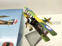 1/72 Scale WWI French Air Force Spad S. XIII Aircraft Metal + Plastic Model 07FC0E-D4 - KOEEK