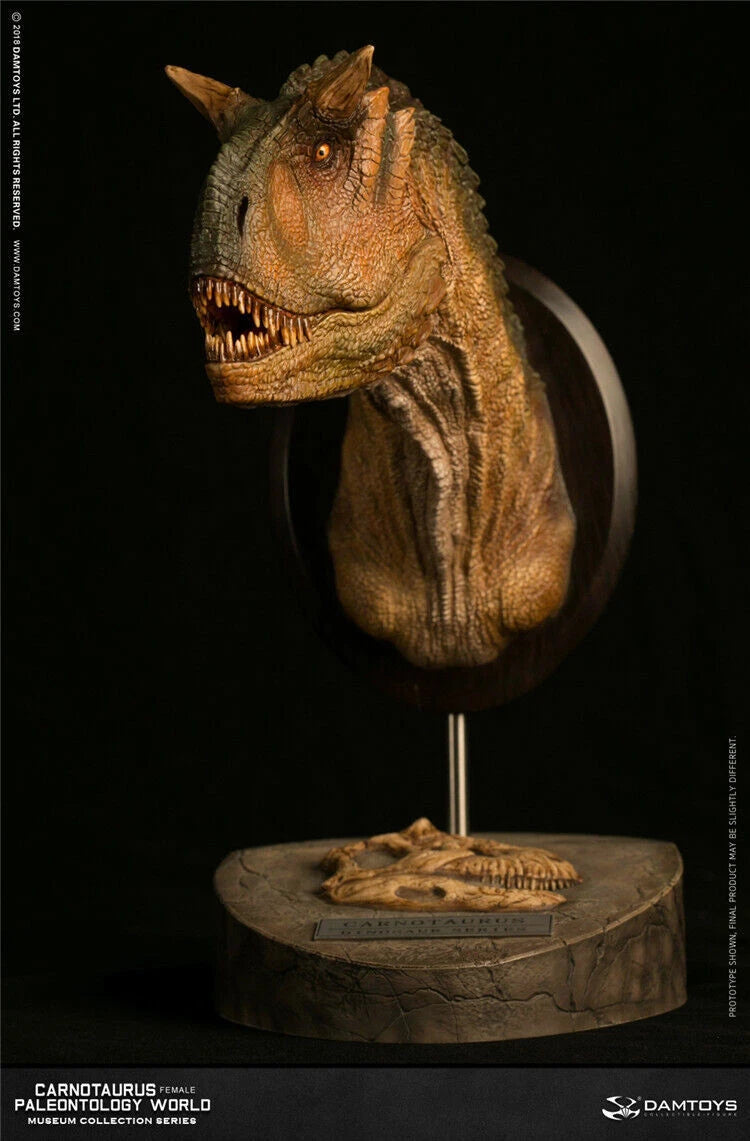DAMTOYS Carnotaurus Female Head Bust Dinosaur Statue Model Display MUS006A DAMTOYS - KOEEK