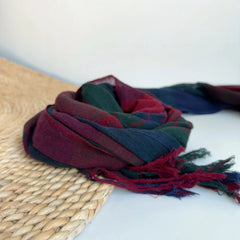 Unisex Linen Cotton Soft Winter Warm Scarf Shawl Mens Bandana Neckerchief Wrap 07FC0E-D4 - KOEEK