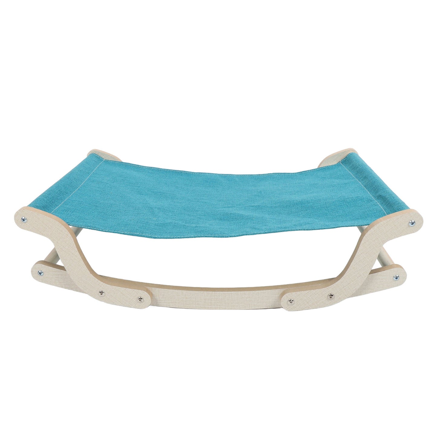 new Elevated Cat Hammock Bed Breathable Washable Safe Natural Swing Relaxing Pet Bed koeek - KOEEK