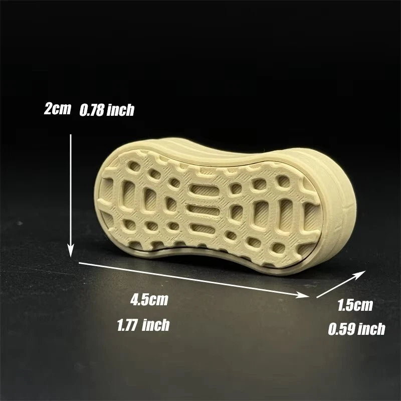 Novelty Peanut Fidget Slider Creative Mini EDC Fidget Toy Fun Haptic Slider gift 07FC0E-D4 - KOEEK