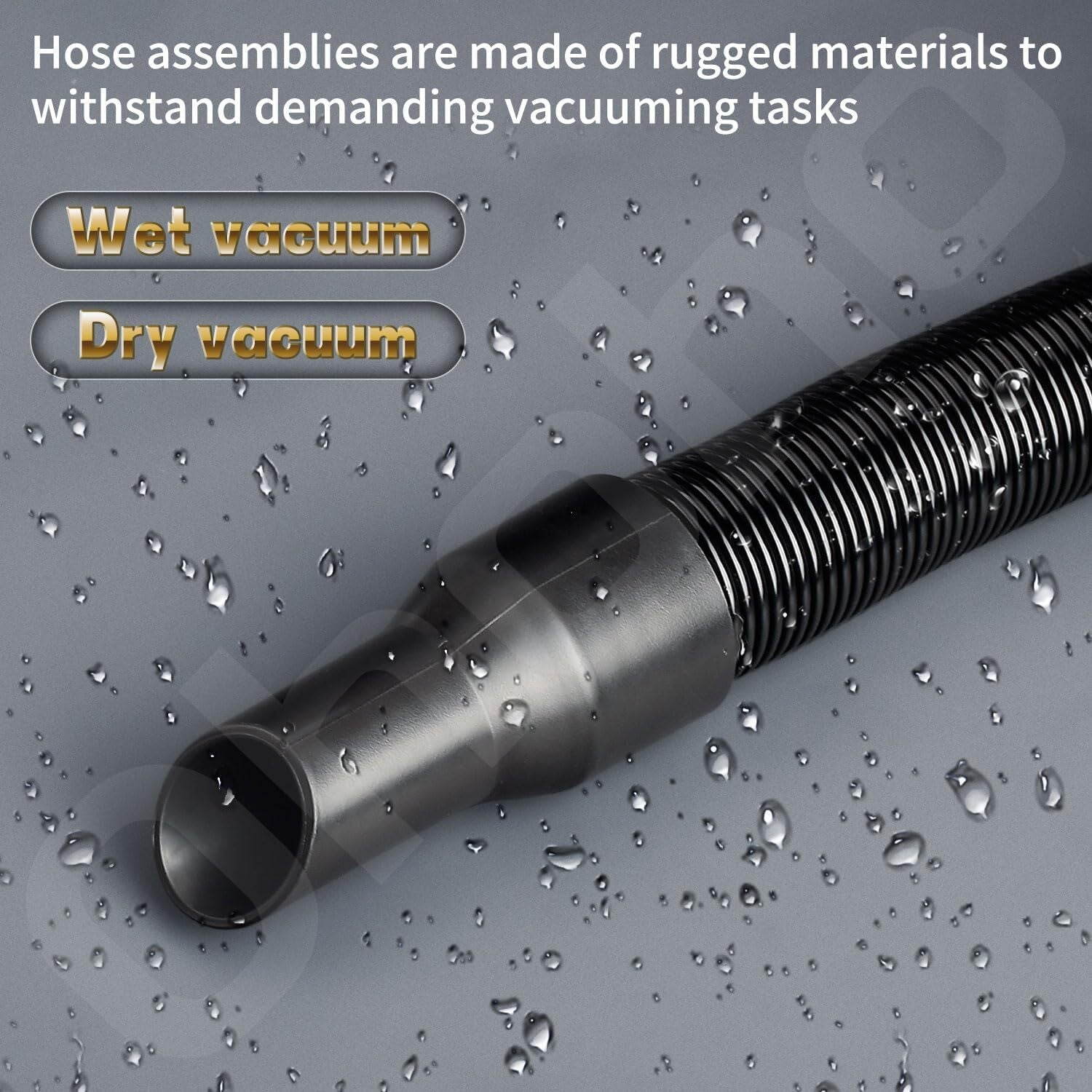 new 14-37-0105 Vacuum Hose Replacement for Milwaukee 0880-20 0970-20 Black 07FC0E-D4 - KOEEK
