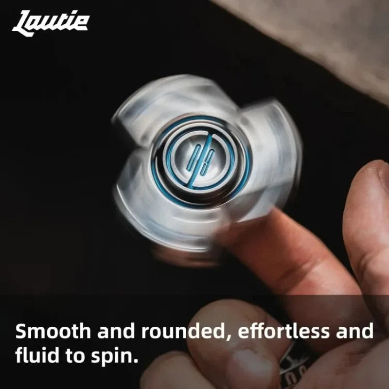 LAUTIE Bit09 Mechanical Style Titanium Blue Fidget Spinner Stress Release Toys 07FC0E-D4 - KOEEK