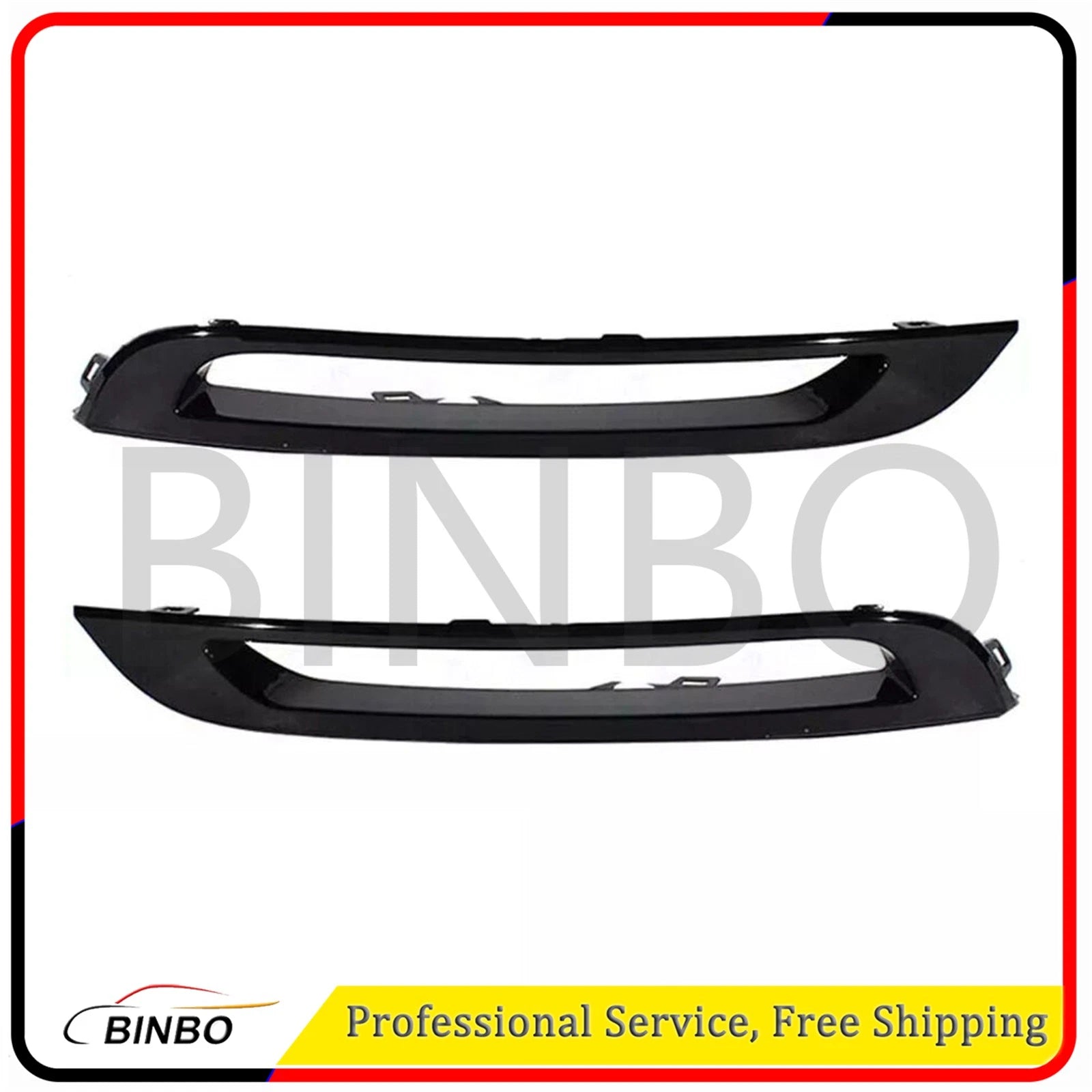 Fog Light Grille Cover For Land Rover Range Rover Velar L560 2018-2022 Pair 07FC0E-D4 - KOEEK