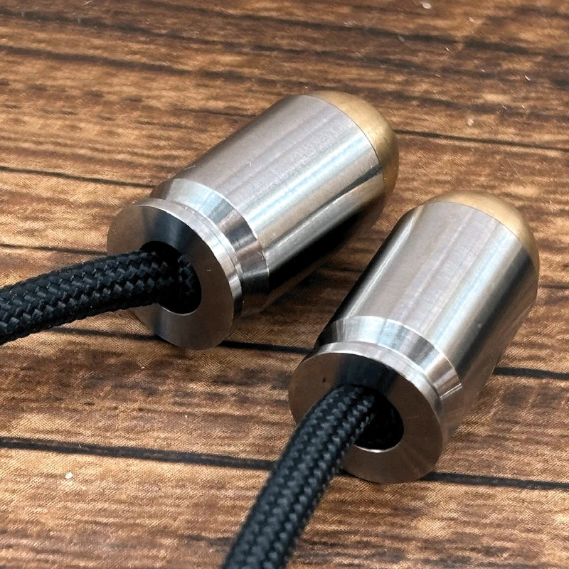 Titanium Begleri Fidget Toy Finger EDC Skill Exercise Paracord Stress Worry Bead 07FC0E-D4 - KOEEK