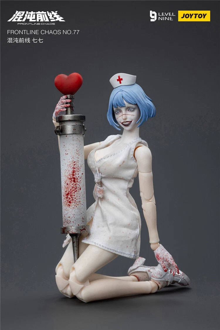 JOYTOY LEVEL9 NO.77 Frontline Chaos Nurse 1/12 Action Figure 6in Model Toy JOYTOY - KOEEK