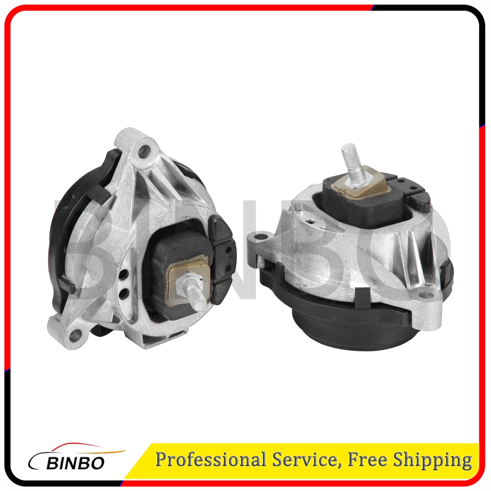 2PCS Front Left & Right Engine Motor Mount For BMW 228i 230i 320i 328d 330e 2.0L 07FC0E-D4 - KOEEK