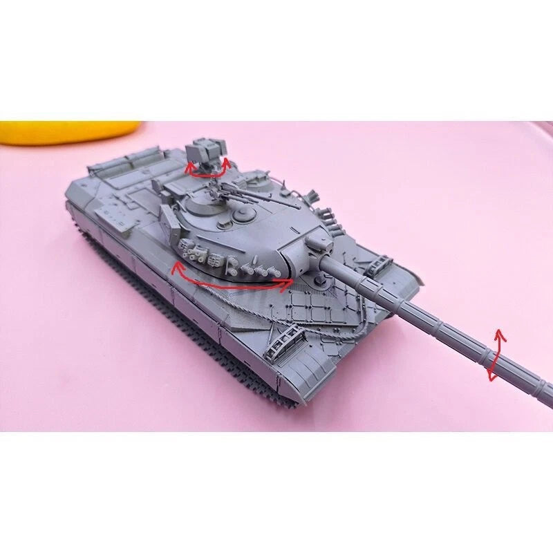3D Printed 1/35 WZ-111 5A Heavy Tank 3D Skin Edition Unpainted Model Kit 07FC0E-D4 - KOEEK