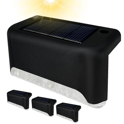 new 4PCS Deck Solar Light Waterproof Solar Lights with Intelligent Light Sensor lamp koeek - KOEEK