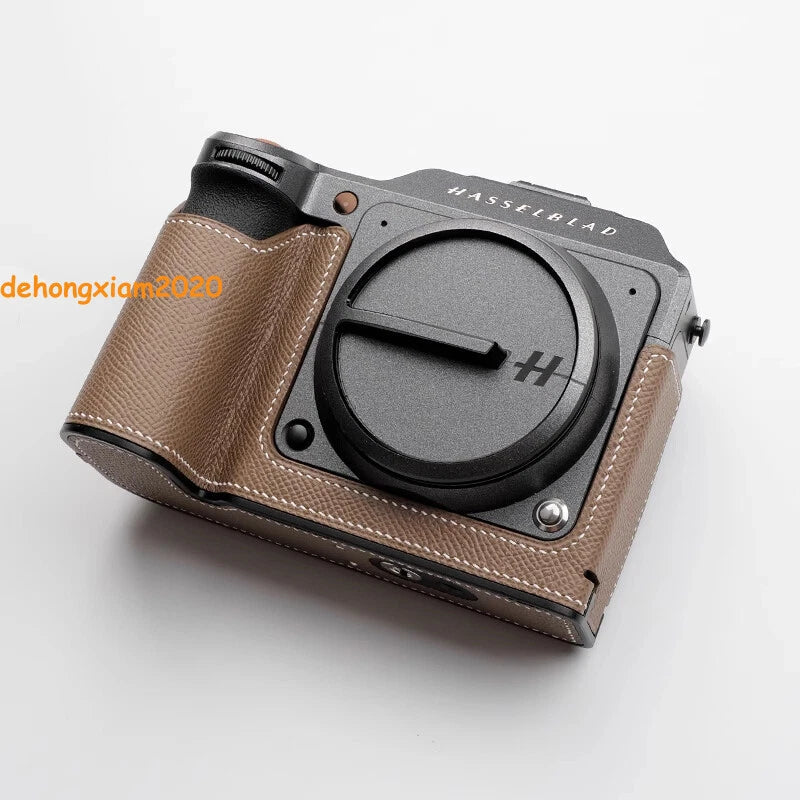 Handmade  Leather Half Case Cover Bag For Hasselblad x2d X2D Camera Gift 07FC0E-D4 - KOEEK