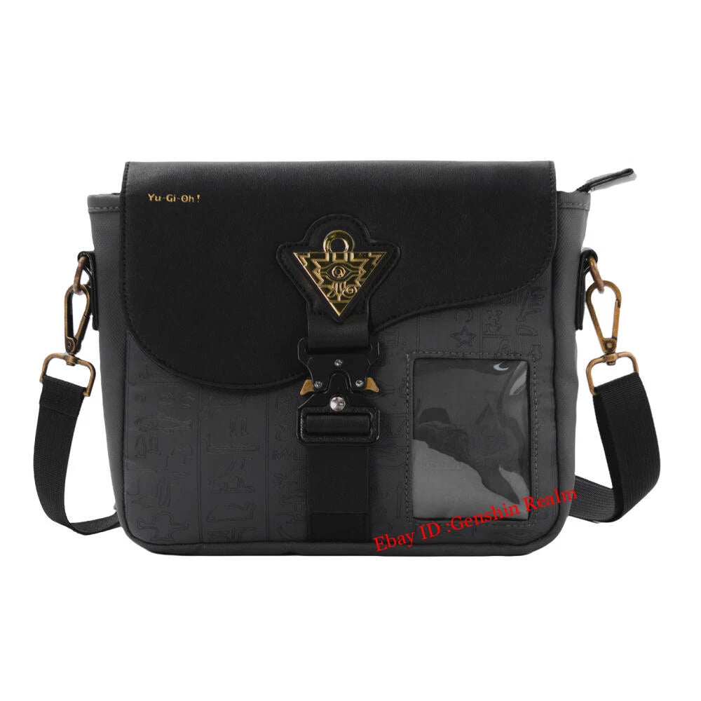 Anime Yu-Gi-Oh! ATEM Large Capacity Crossbody Bag Shoulder Bag Student Schoolbag 07FC0E-D4 - KOEEK