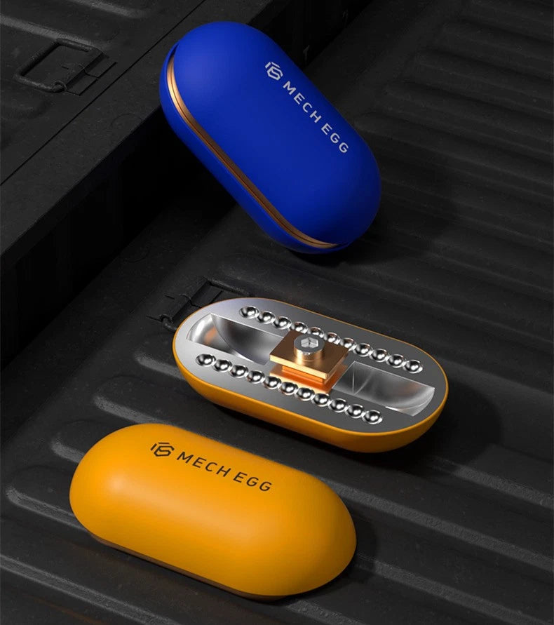 Mech Egg Mechanical Haptic Slider EDC Fidget Slider Metal Fidget Toys ADHD Tool 07FC0E-D4 - KOEEK