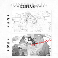 Anime Zenless Zone Zero Qingyi Deluxe Acrylic Desktop Stand Figure Collection 07FC0E-D4 - KOEEK