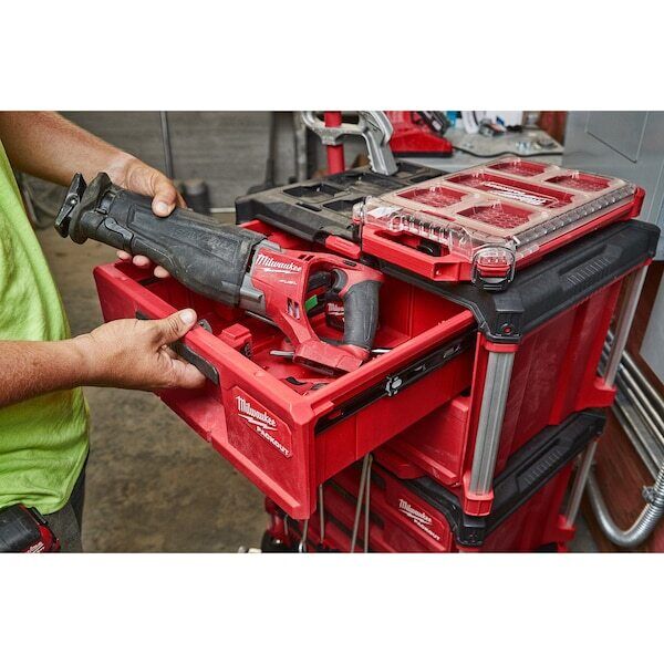 ny Milwaukee Tool 48-22-8442 Pakke med 2-skuffer verktøykasse, 50 Lb Kapasitet 25 Lb