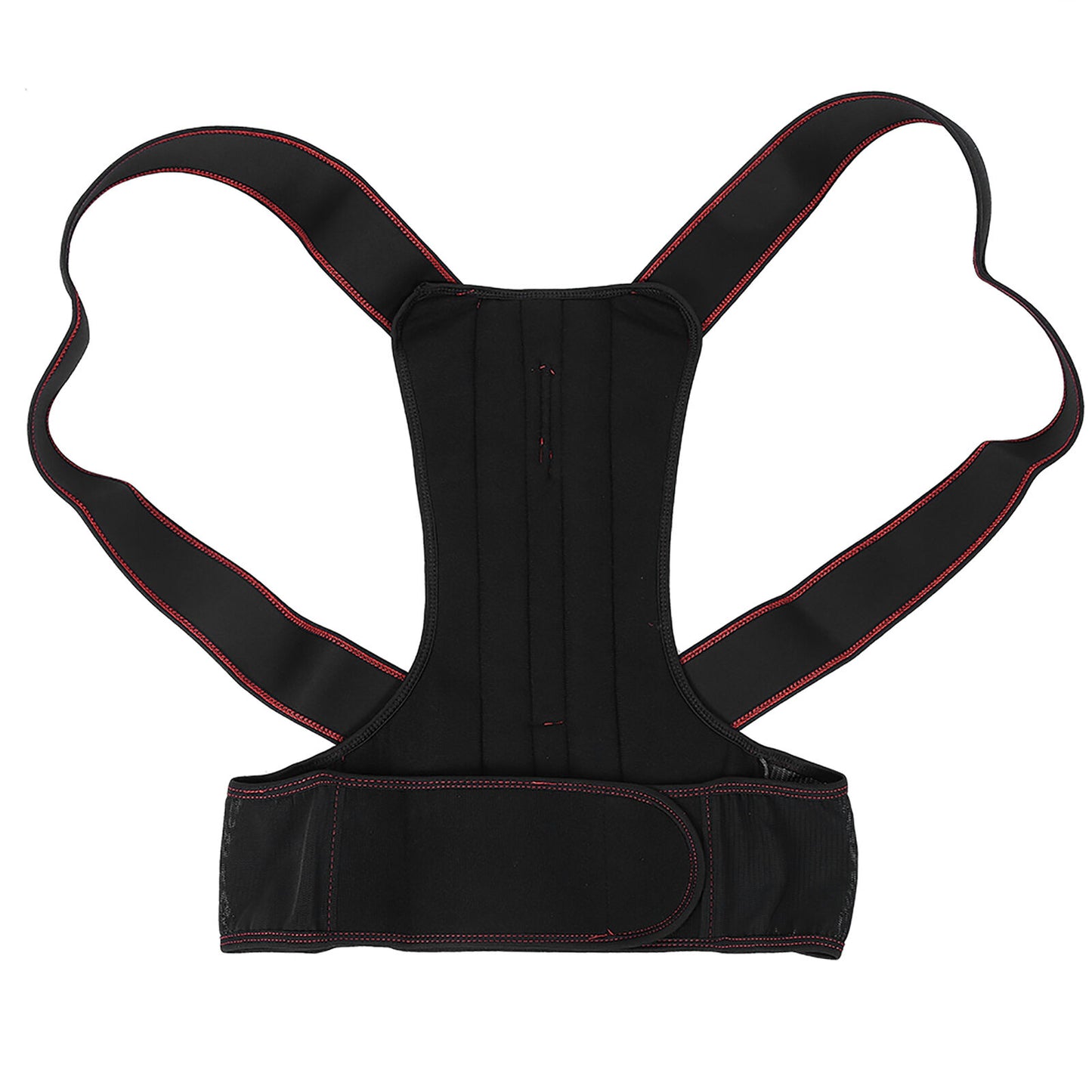 new Posture Corrector Brace Hunchback Correction Belt Back Spine (M Rouge) HGF koeek - KOEEK