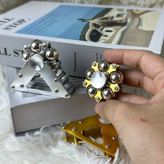 Fidget Spinner Metal Adult Kid Anti-stress Top Gyroscope Stress Reliever EDC Toy 07FC0E-D4 - KOEEK