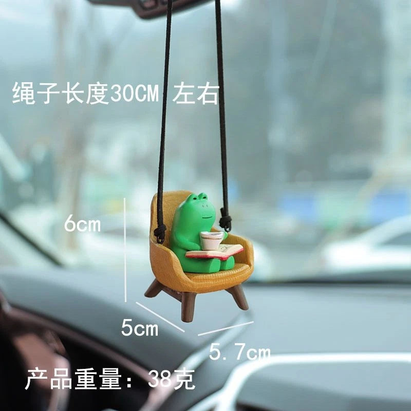 Cartoon Car Hanging Ornament Interior Pendant Car Decor Accessory 07FC0E-D4 - KOEEK
