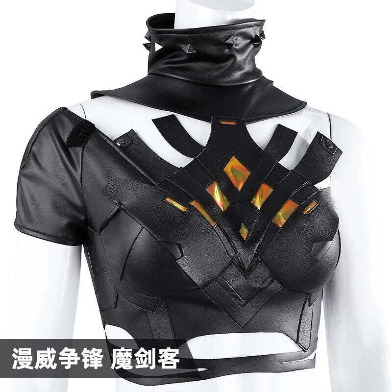 Marvel Rivals Magik‌ Women's Cosplay Costume Outfit Clothes Full Set Halloween 07FC0E-D4 - KOEEK