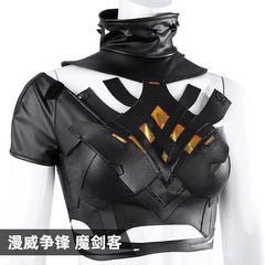 Marvel Rivals Magik‌ Women's Cosplay Costume Outfit Clothes Full Set Halloween 07FC0E-D4 - KOEEK