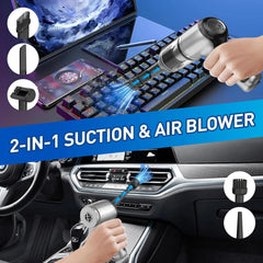 Brushless Handheld Car Vacuum Cleaner, High Power Vacuum Cleaner and AirDuster. 07FC0E-D4 - KOEEK