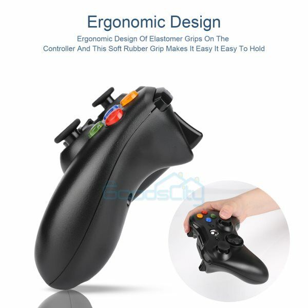 ny 2024 Wireless Game Controller Gamepad for Microsoft XBOX 360 &amp; PC WIN 7 8 10