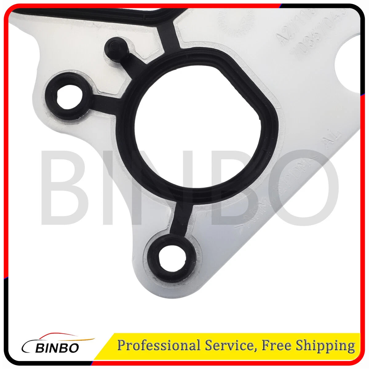 Oil Filter Housing Gasket & O-Rings for Mercedes 2711840280 C250 SLK250 2012-15 07FC0E-D4 - KOEEK