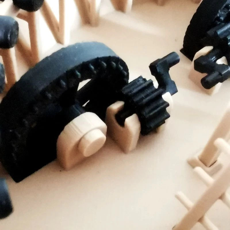 Da Vinci Armored Tank DIY Assembly Model, Renaissance Historical Collectible 07FC0E-D4 - KOEEK
