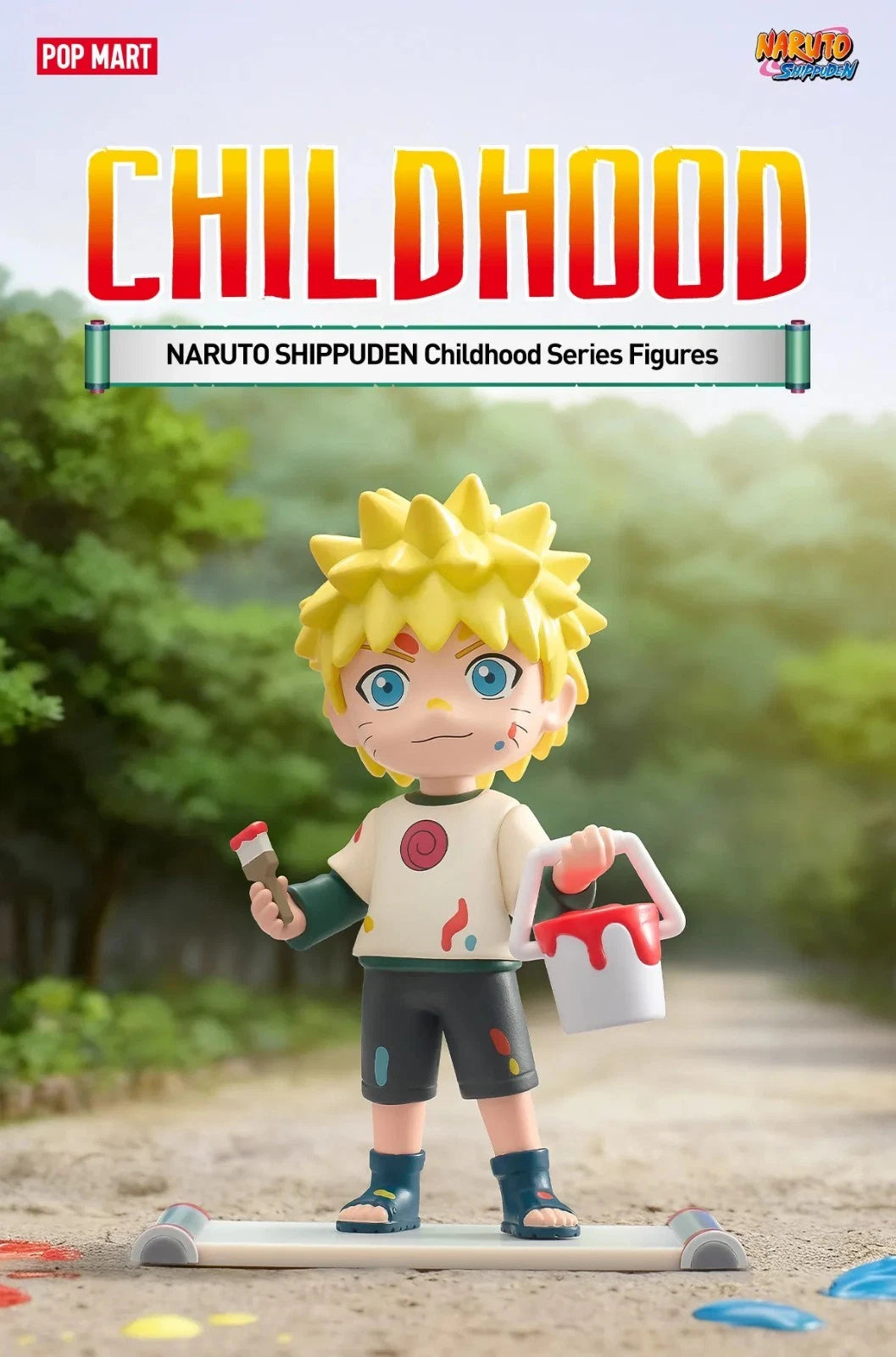 POP MART Naruto Shippuden Childhood Series Confirm Figure Sealed Bag in Open Box 07FC0E-D4 - KOEEK