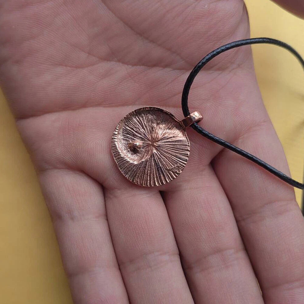Vintage Ancient Looking Yin Yang Necklace Charm Pendant Necklaces for Women Men 07FC0E-D4 - KOEEK