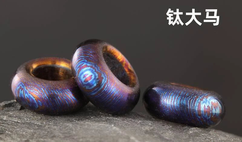Titan Alloy Paracord Separated Beads Knife Pendant EDC DIY Accessories Separated 07FC0E-D4 - KOEEK