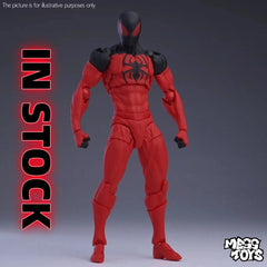 CT Toys Messtoys Spider-Man Kaine Parker Red Spider Action Figure Boxed US STOCK CT_TOYS - KOEEK