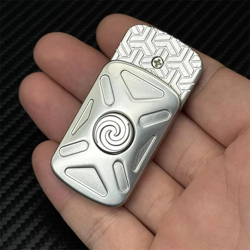 Novel 2-in-1 Alloy EDC Fidget Toy Creative Infinite Position Fidget Slider 07FC0E-D4 - KOEEK