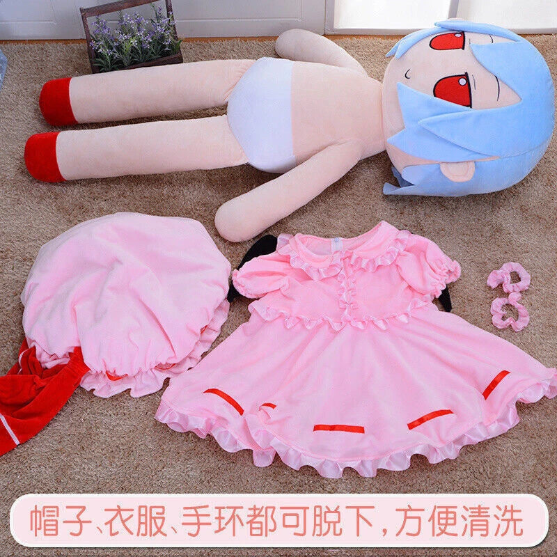 Touhou Project Fumo Fumo Remilia Scarlet Plush Doll Toy Body Pillow Gift 120cm 07FC0E-D4 - KOEEK