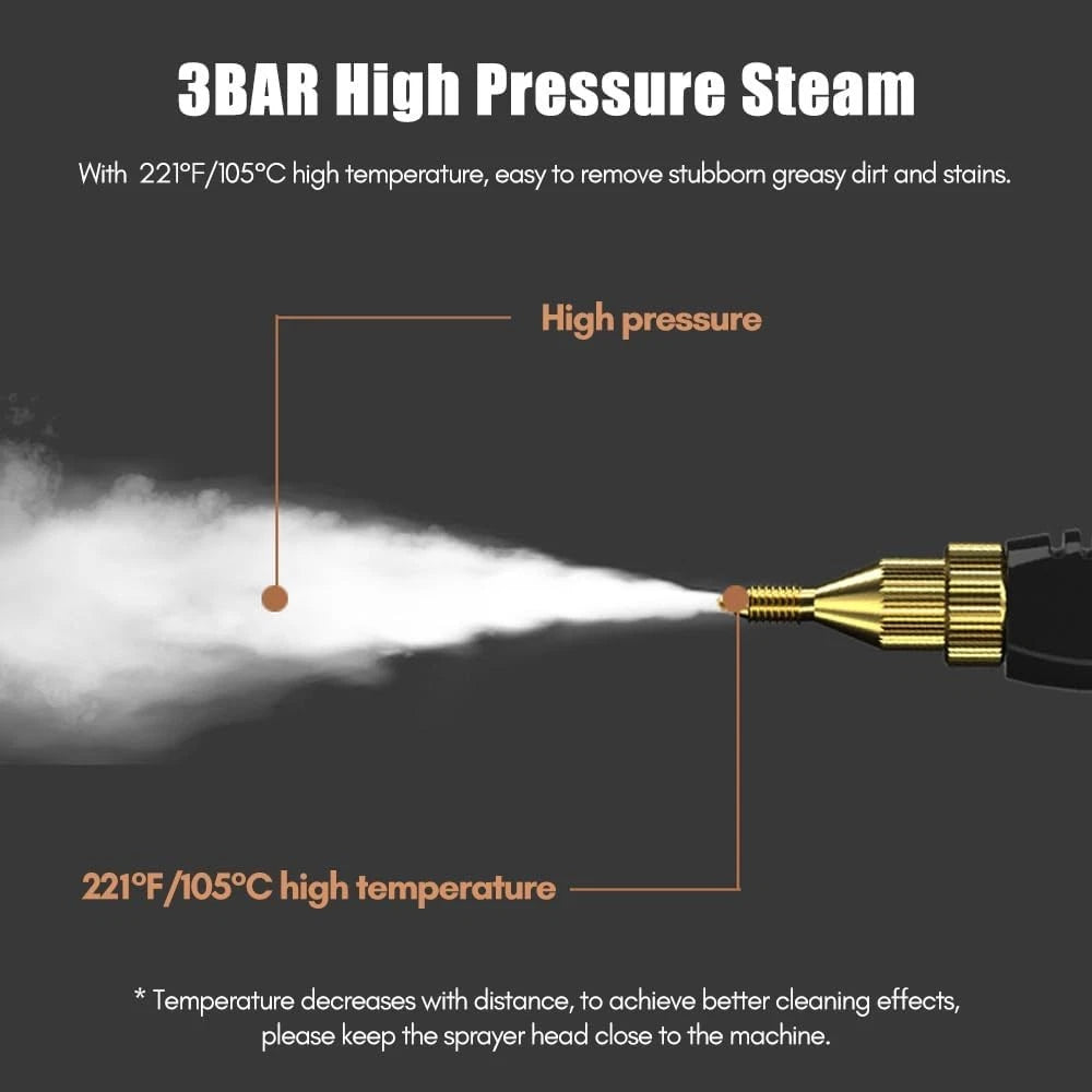 Handheld steam cleaner High-temperature high-pressure steam cleaner 07FC0E-D4 - KOEEK