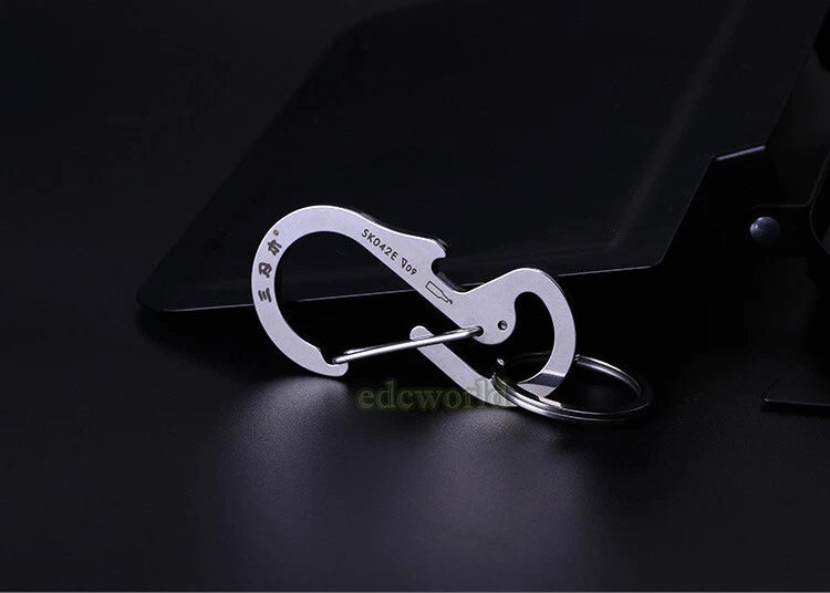 Hot Sanrenmu SK042E Key Ring Chain Bottle Opener Outdoor Multi EDC Gear Tool SANRENMU - KOEEK