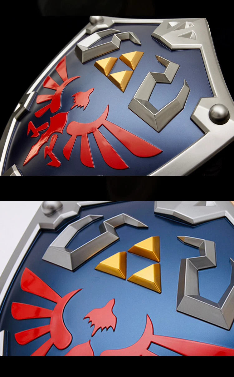 The Legend of Zelda Hylian Shield Game Cosplay Prop Tears of the Kingdom Model 07FC0E-D4 - KOEEK