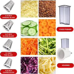 KitchenAid Stand Mixer, Food Slicer, Vegetable Chopper with 4 Blades 07FC0E-D4 - KOEEK