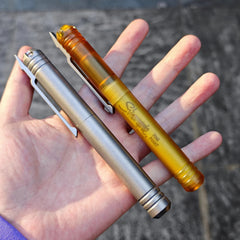 EDC Ultem Imported PEI Titanium Alloy Pen Multi-functional Portable Tools Pen 07FC0E-D4 - KOEEK