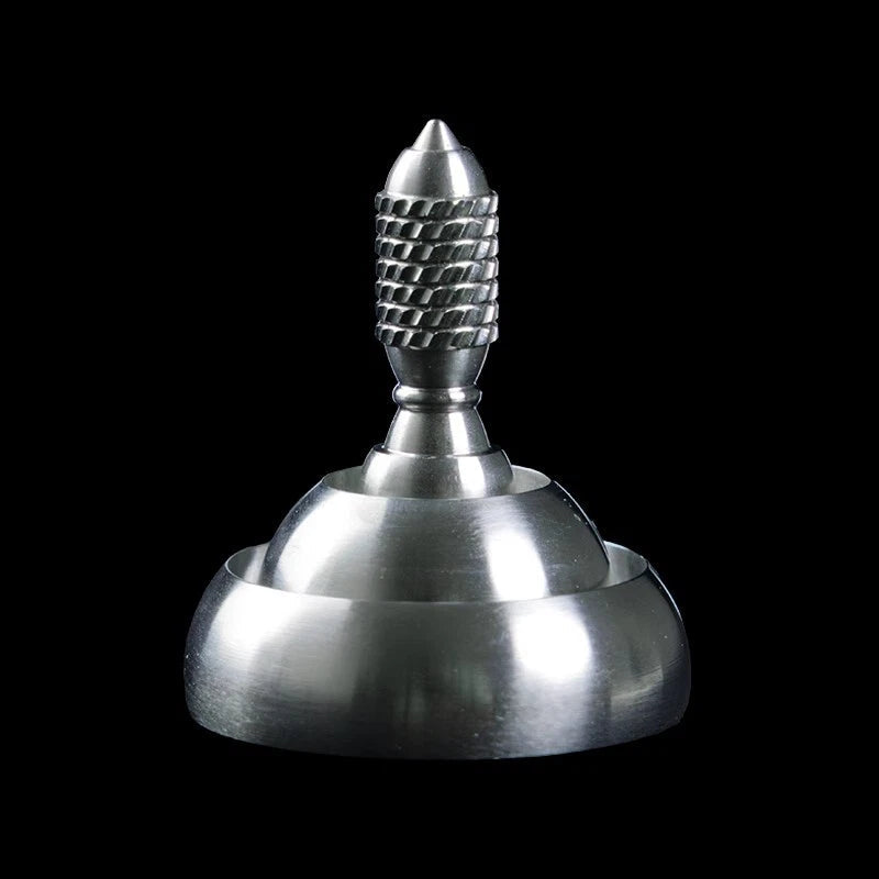 EDC Stainless Steel Spinning Top Hand Twisting Fidget Roler Spinner Toy Gift 07FC0E-D4 - KOEEK